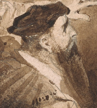 Eugene Delacroix Faust Detail